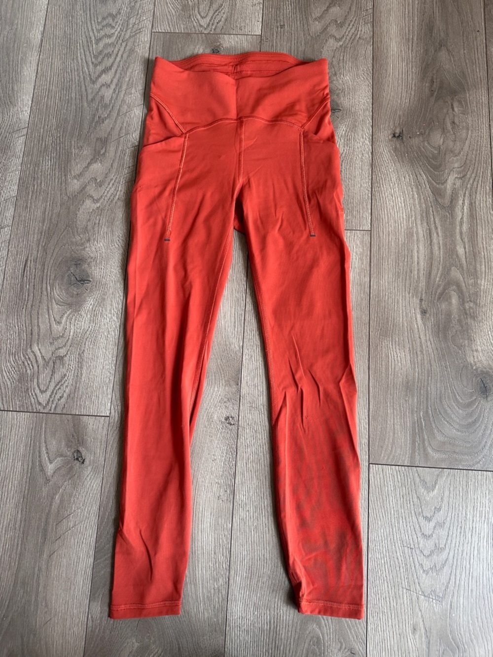 Lululemon Power Thru High Rise Leggings with Pockets size 4 - Picture 5 of 10